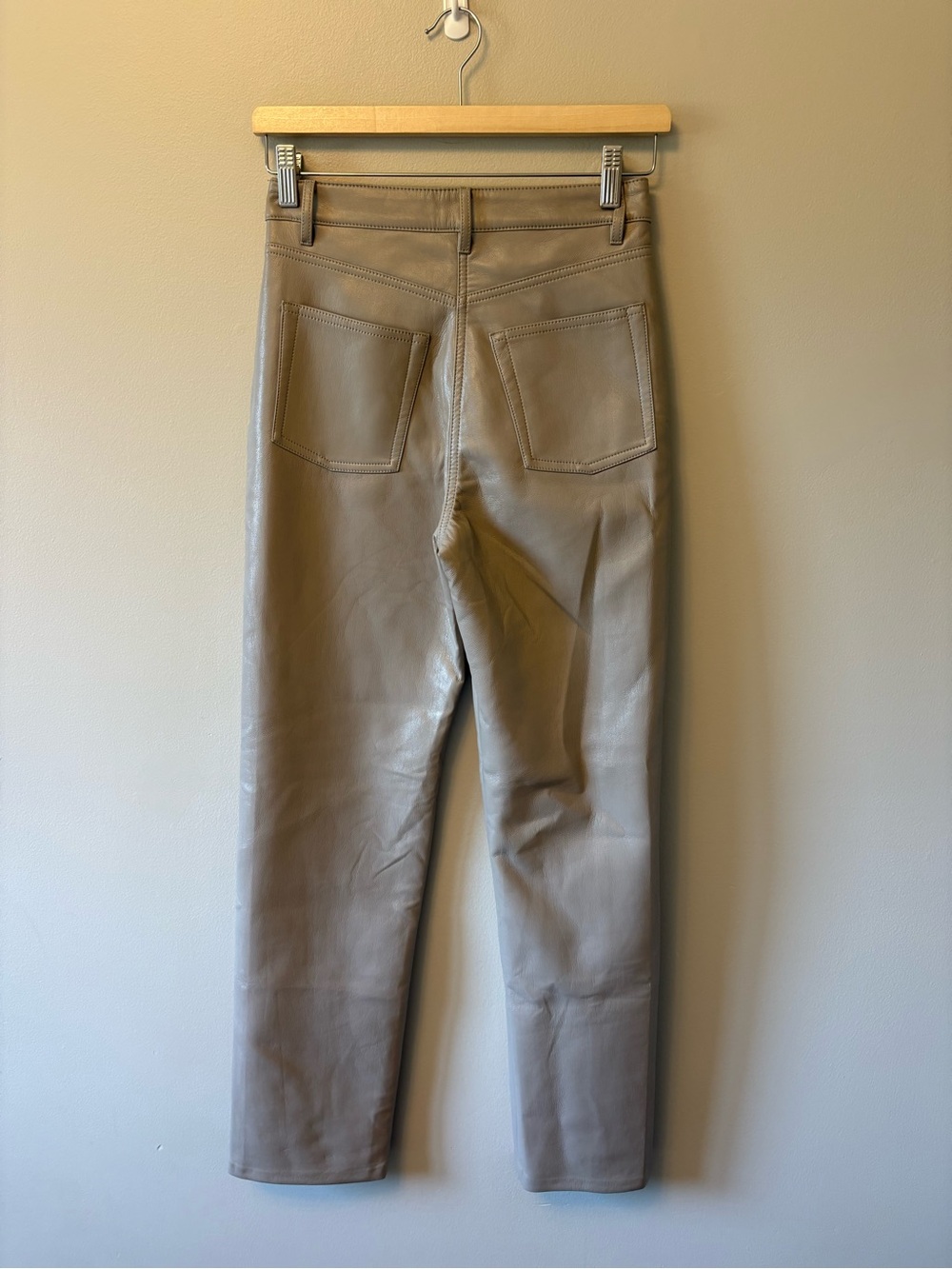 Aritzia Wilfred Melina Faux Leather Pants - Picture 2 of 4